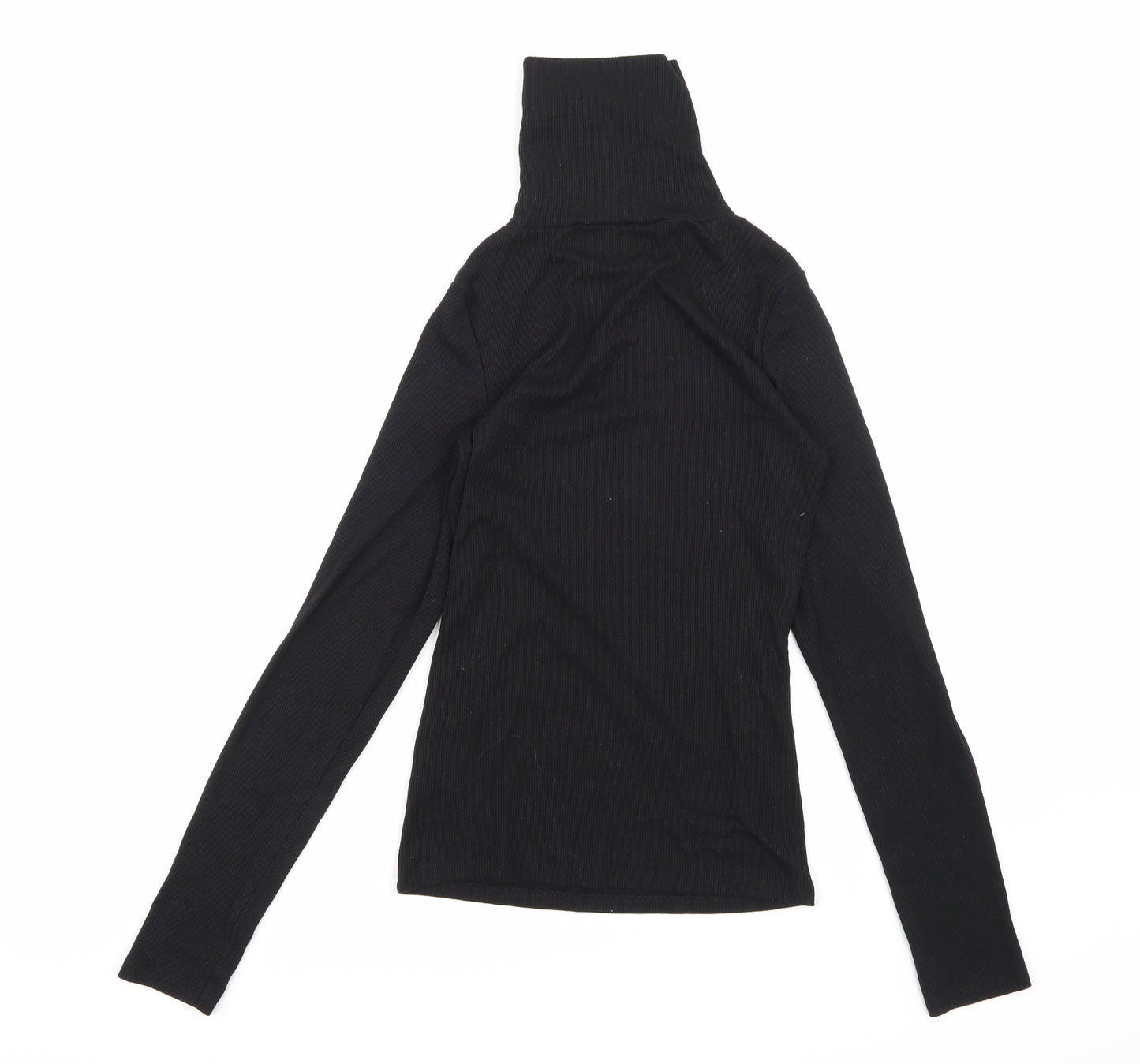 New Look Womens Black  Knit Pullover Jumper Size 10