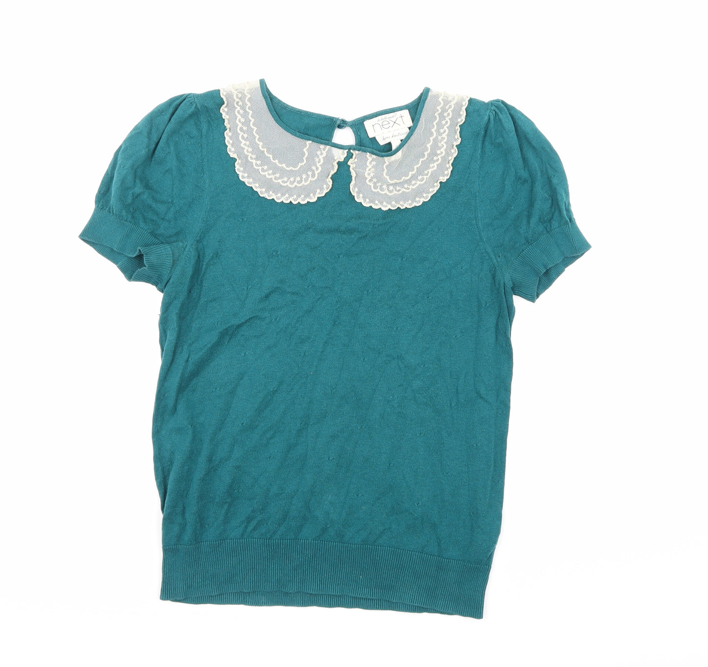 NEXT Womens Blue  Knit Pullover Jumper Size 10