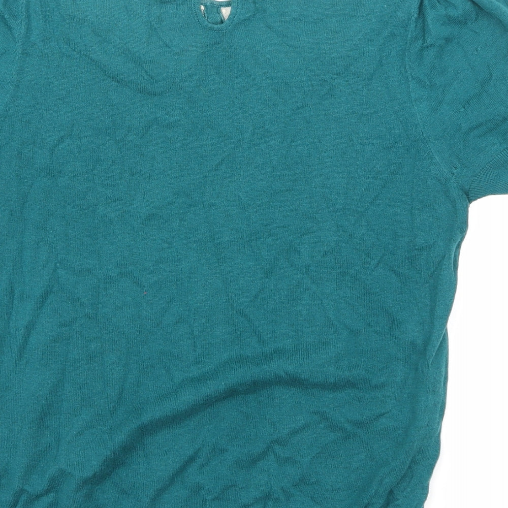 NEXT Womens Blue  Knit Pullover Jumper Size 10