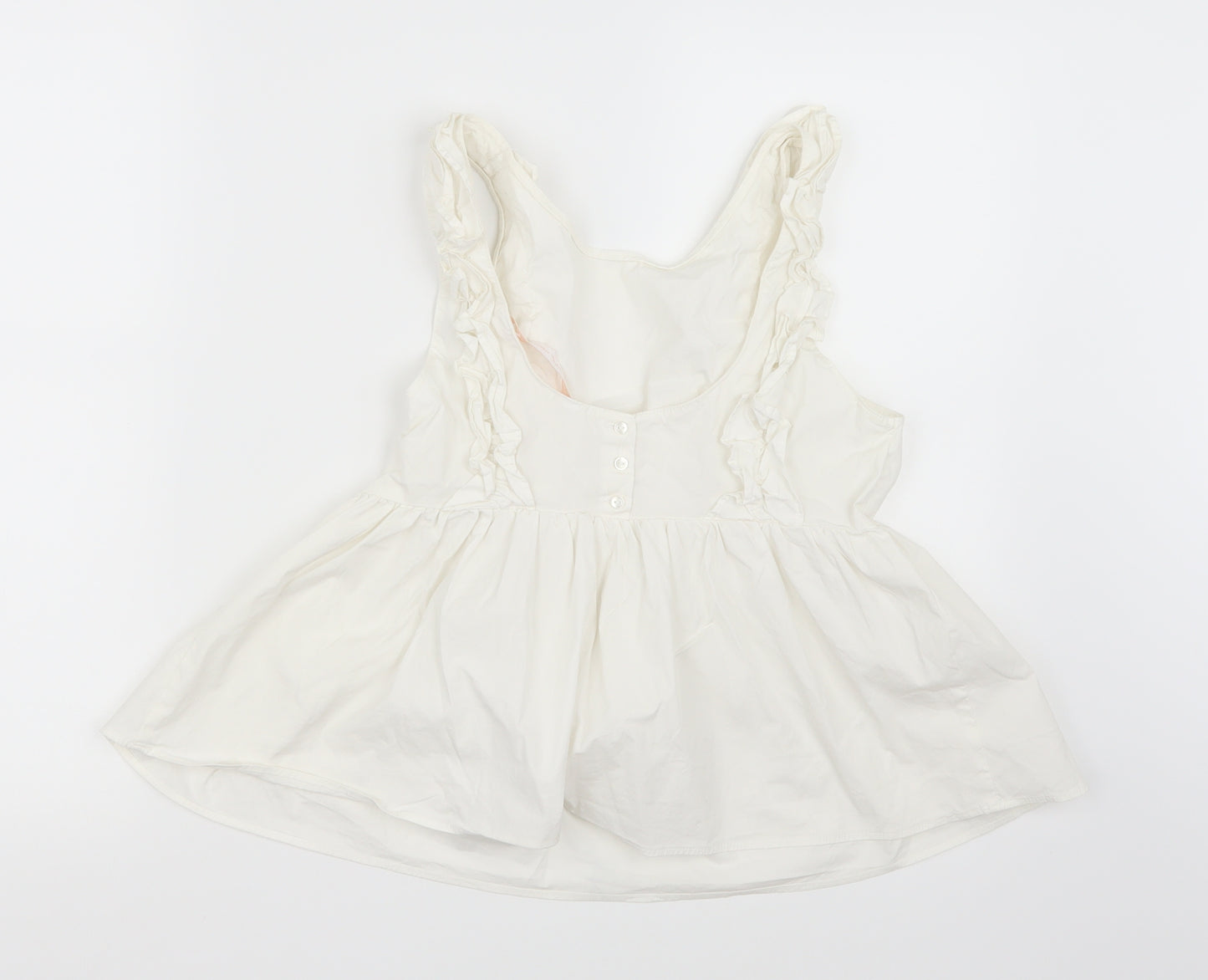 Zara Womens White   Camisole Tank Size XS