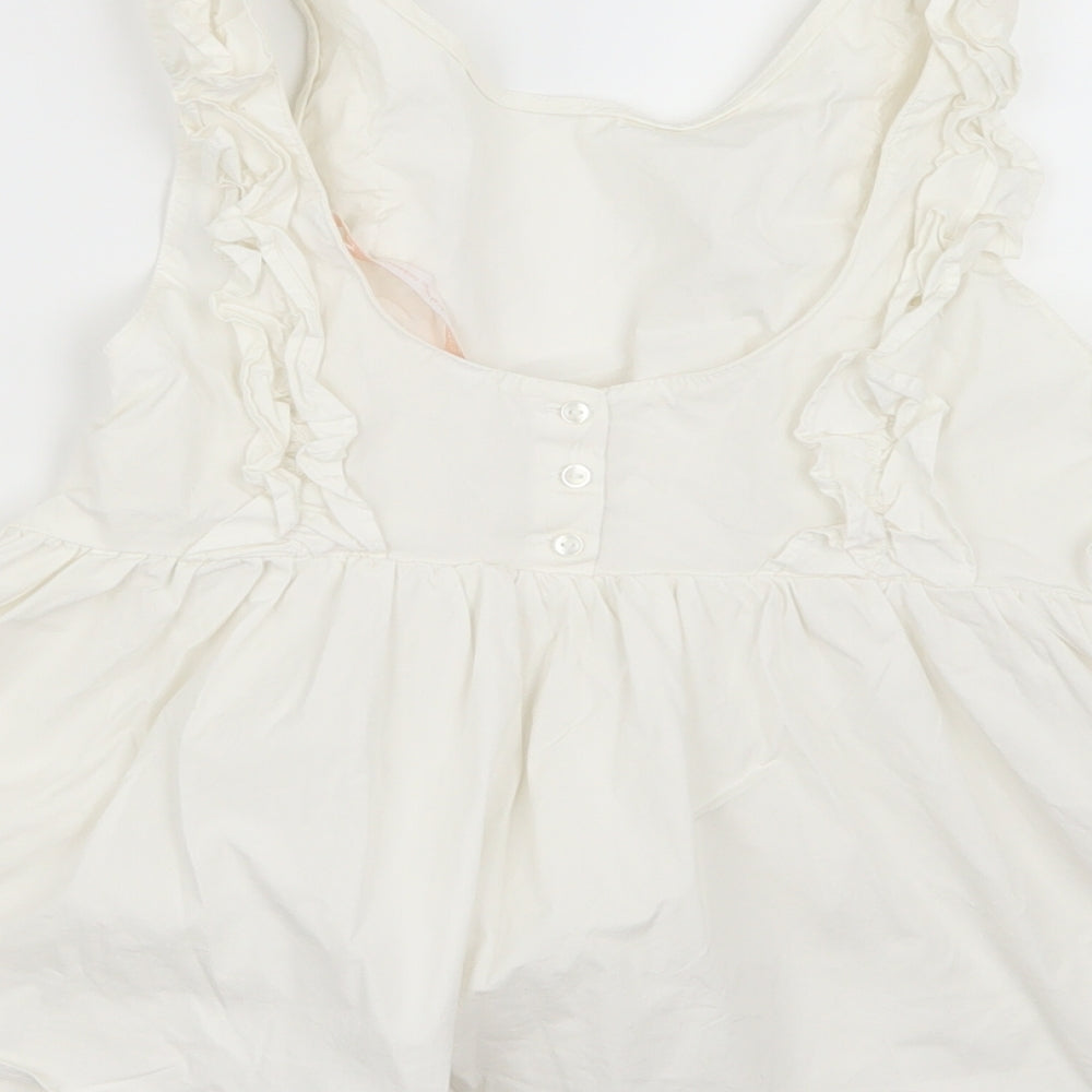 Zara Womens White   Camisole Tank Size XS