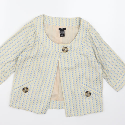 Stoosh Womens Multicoloured Polka Dot  Jacket  Size M