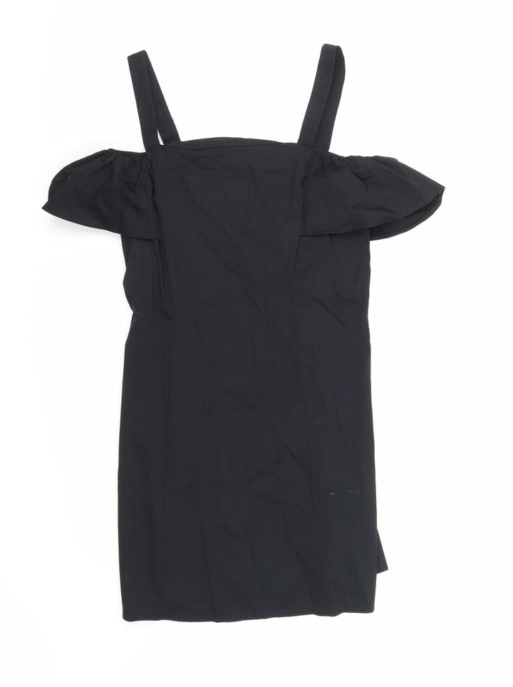 Oliver Bonas Womens Black A-Line Size 10
