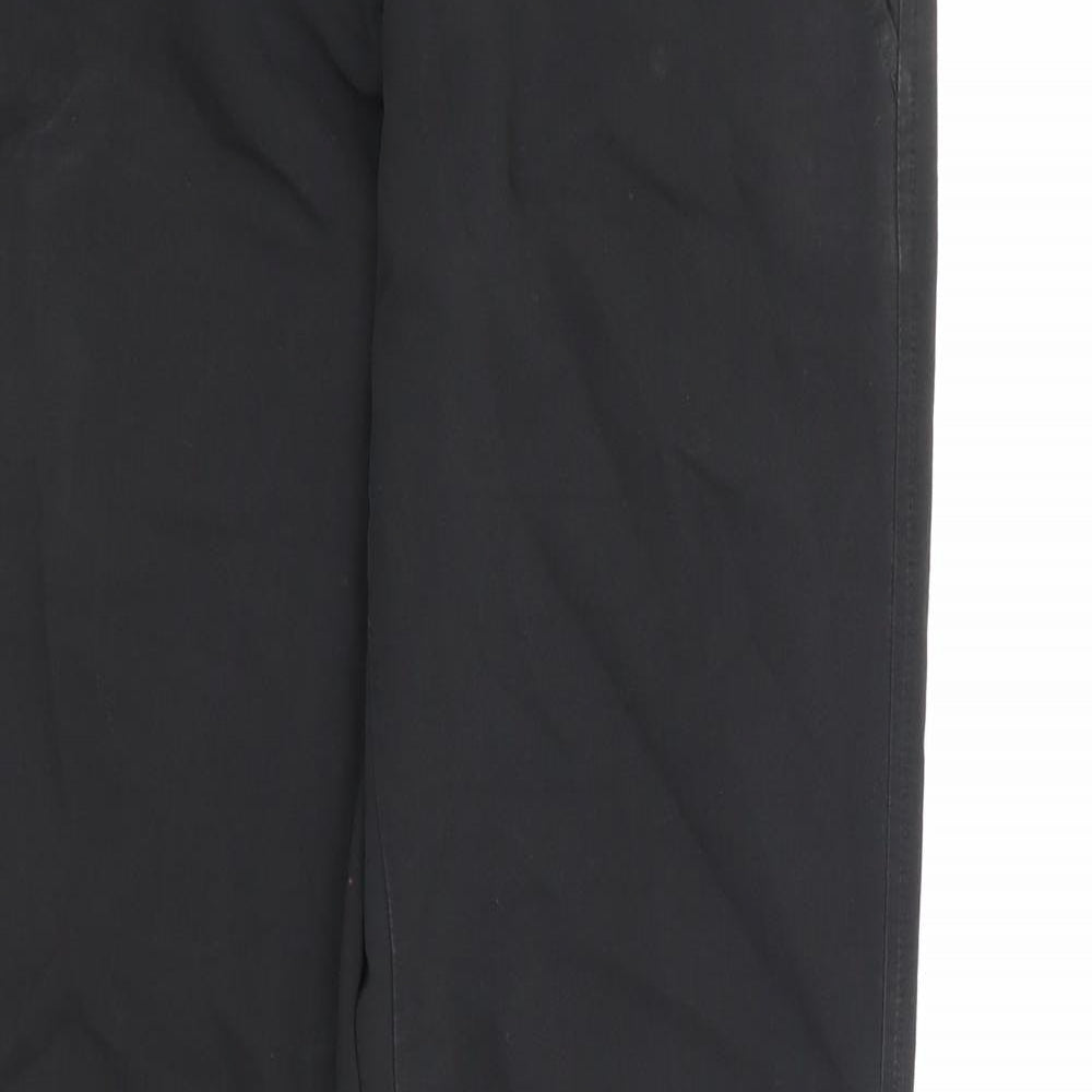 Denny Rose Womens Black  Rayon Trousers  Size M L32 in