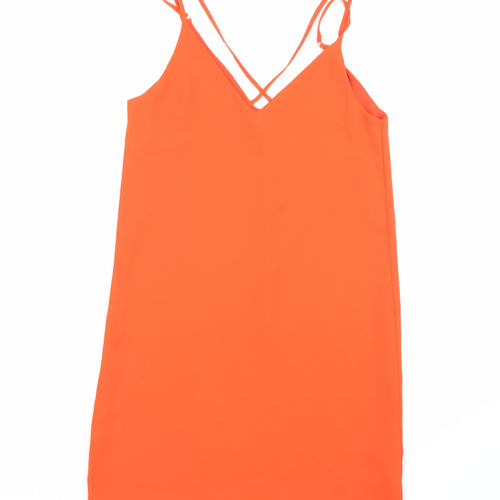 Topshop Womens Orange   A-Line  Size 8