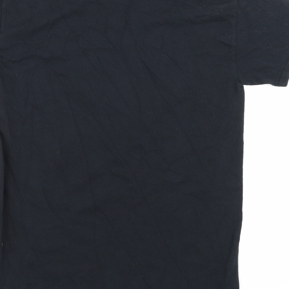 Gildan Womens Black   Basic T-Shirt Size S