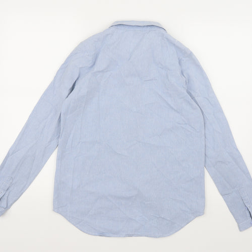 Karl Marc John Womens Blue   Basic Button-Up Size S