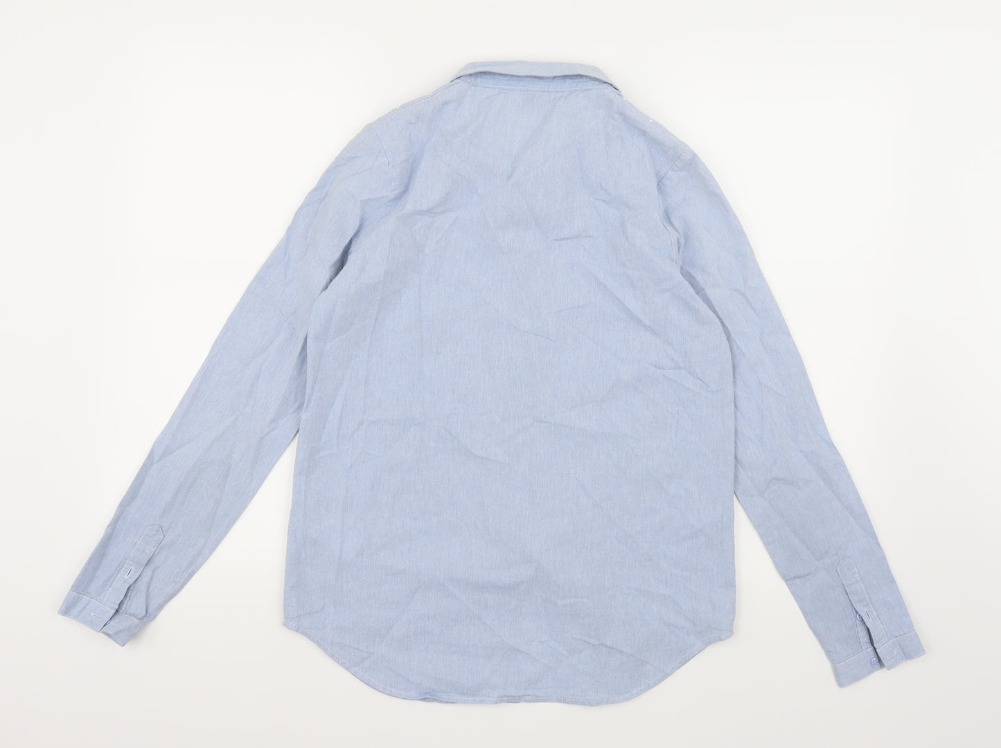 Karl Marc John Womens Blue   Basic Button-Up Size S