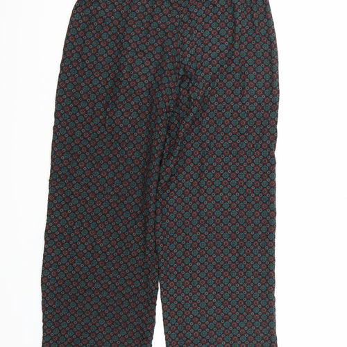 Preworn Womens Multicoloured Geometric  Harem Trousers Size M L27 in