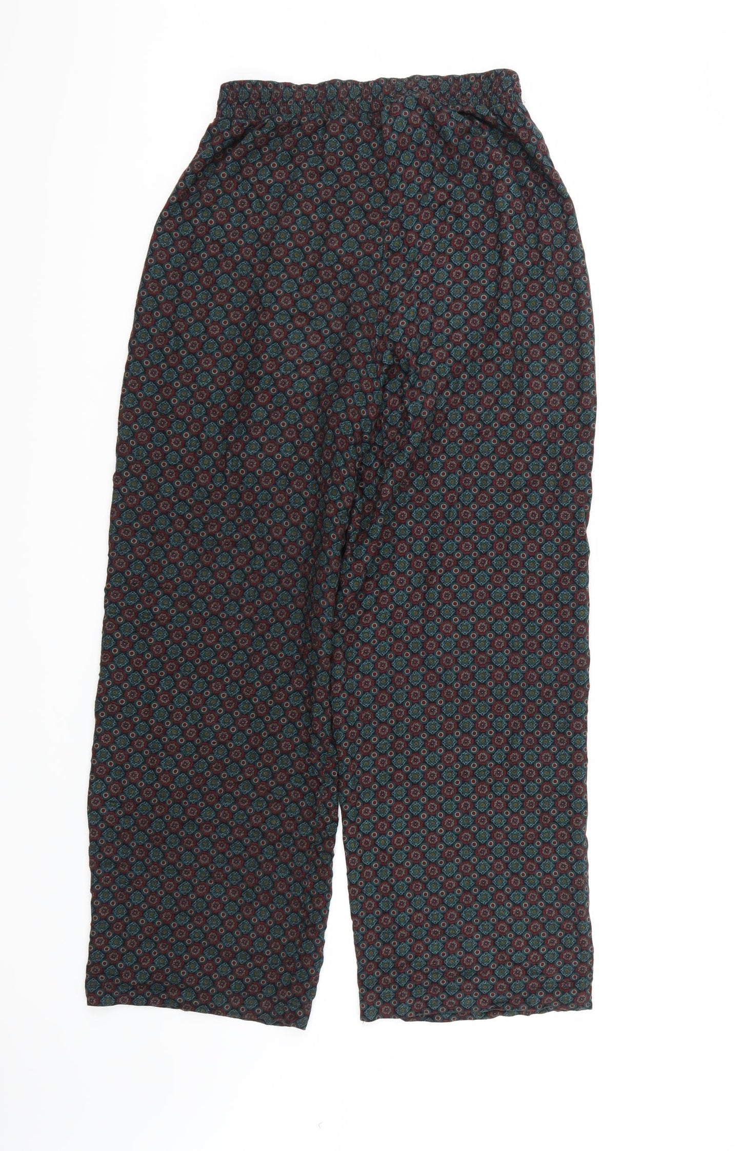 Preworn Womens Multicoloured Geometric  Harem Trousers Size M L27 in