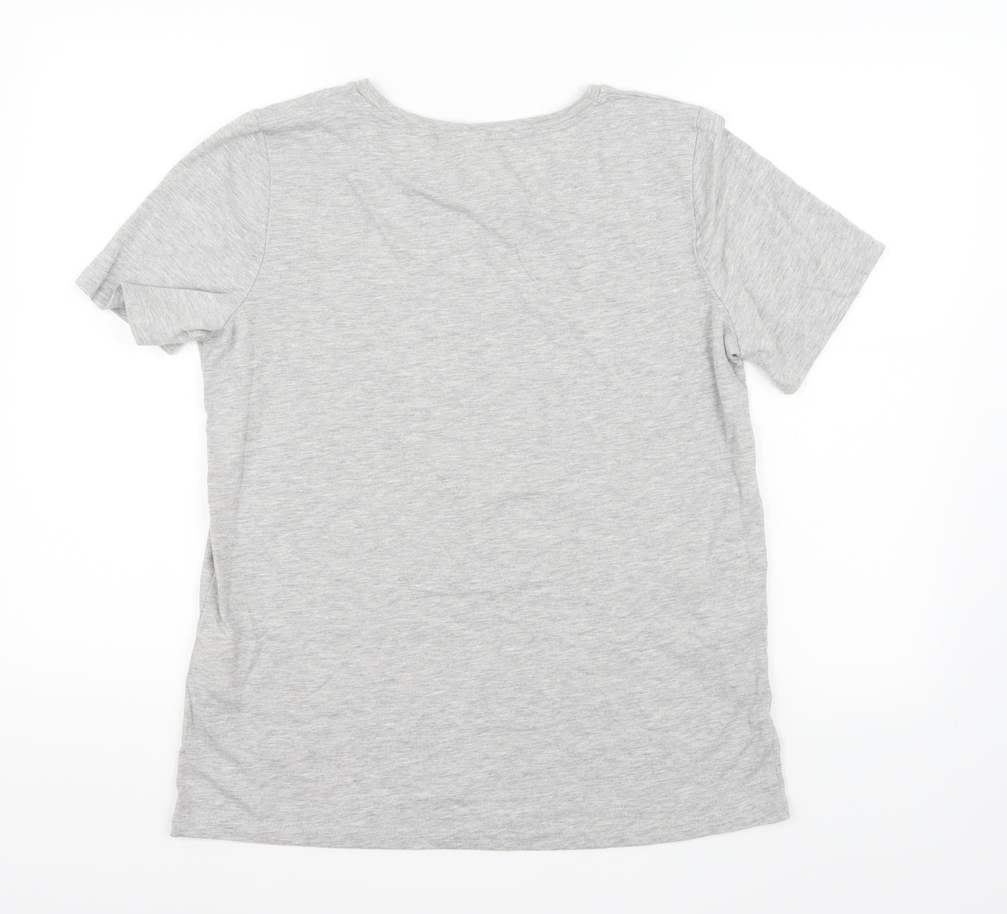 Disney Womens Grey   Basic T-Shirt Size M
