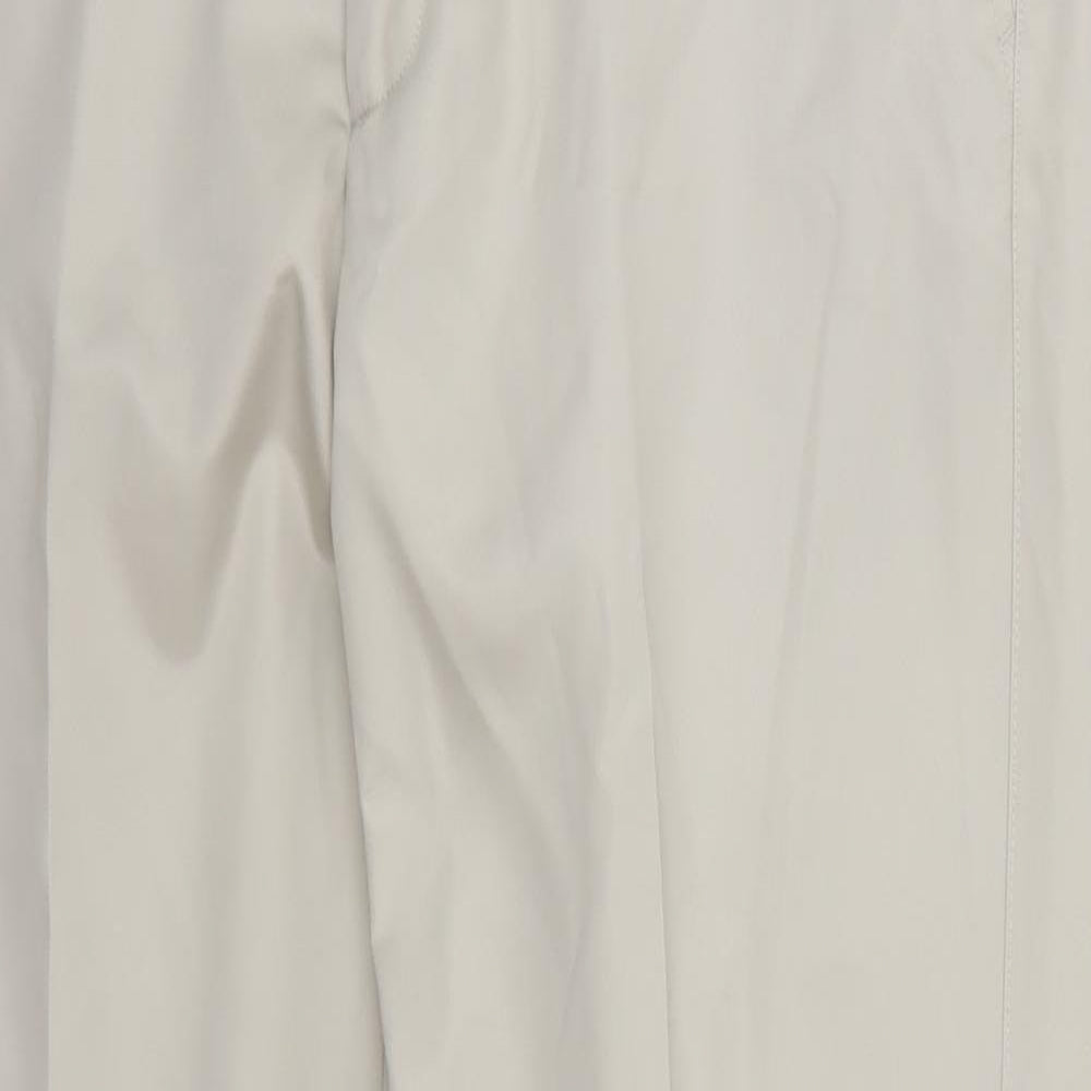 Marks and Spencer Mens Ivory   Chino Trousers  L31 in