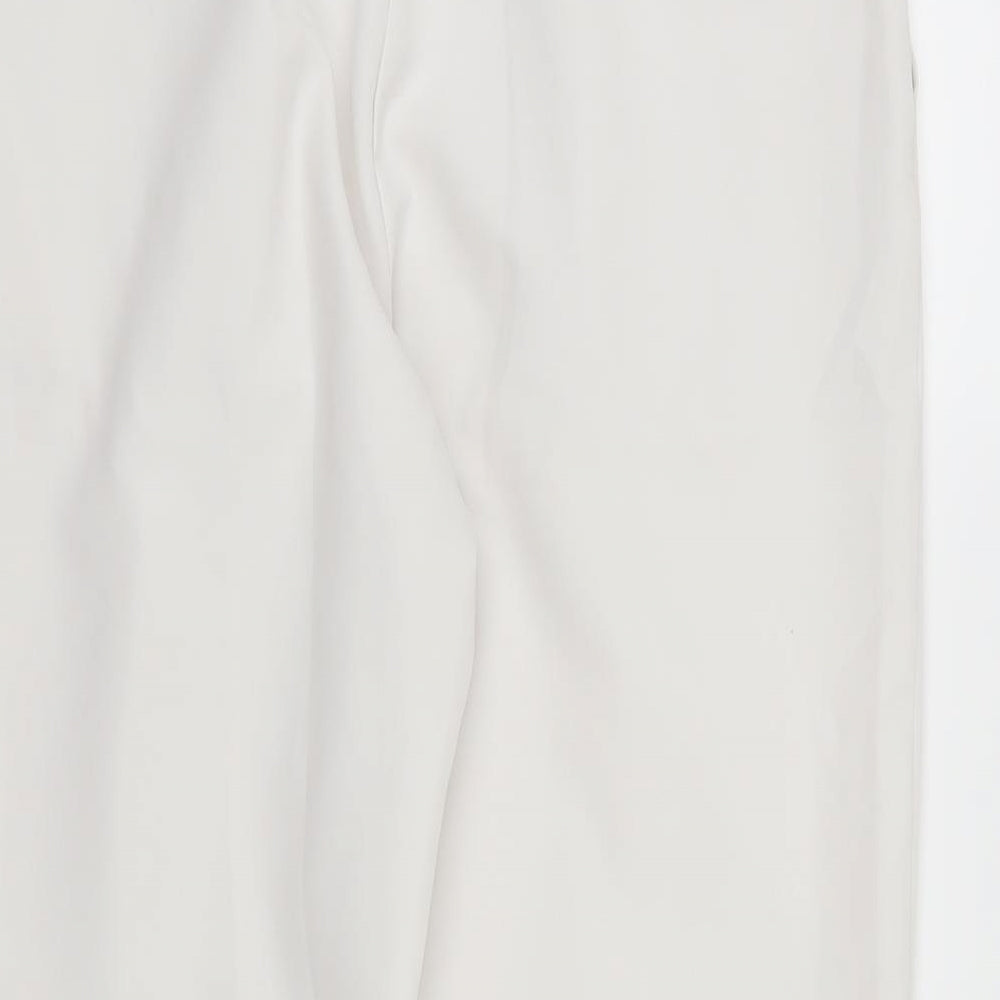 New Look Womens White   Trousers  Size 10 L24 in