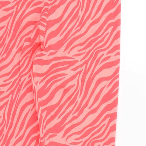 Marks and Spencer Girls Pink Animal Print  Jegging Trousers Size 9-10 Years - leggings