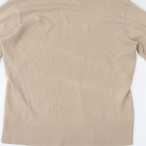 Sarah Hamilton Womens Beige   Pullover Jumper Size M