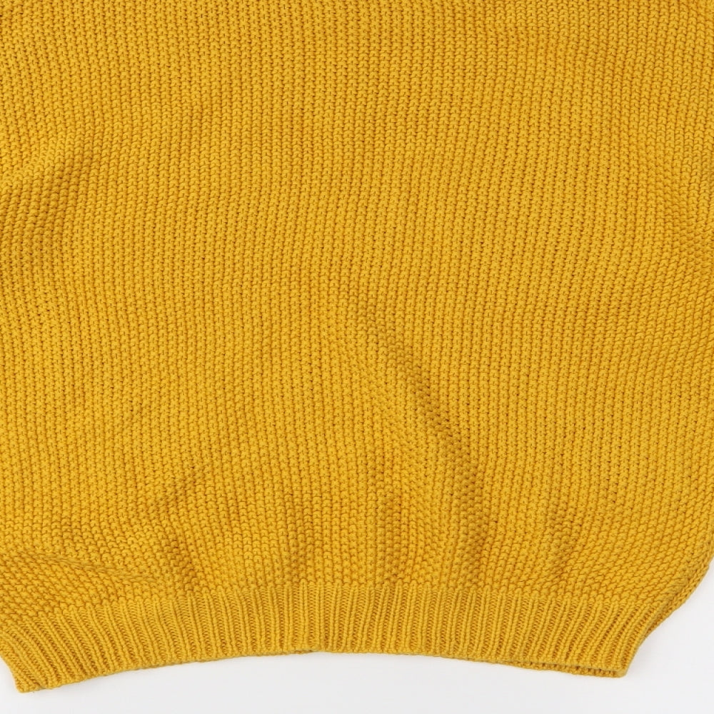 Aikha Womens Yellow   Pullover Jumper Size S