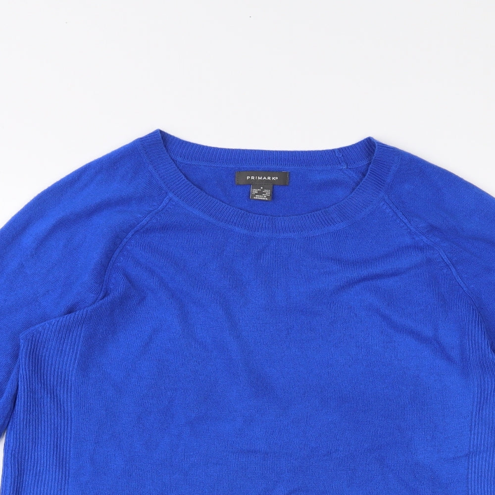 Primark Womens Blue   Pullover Jumper Size 10