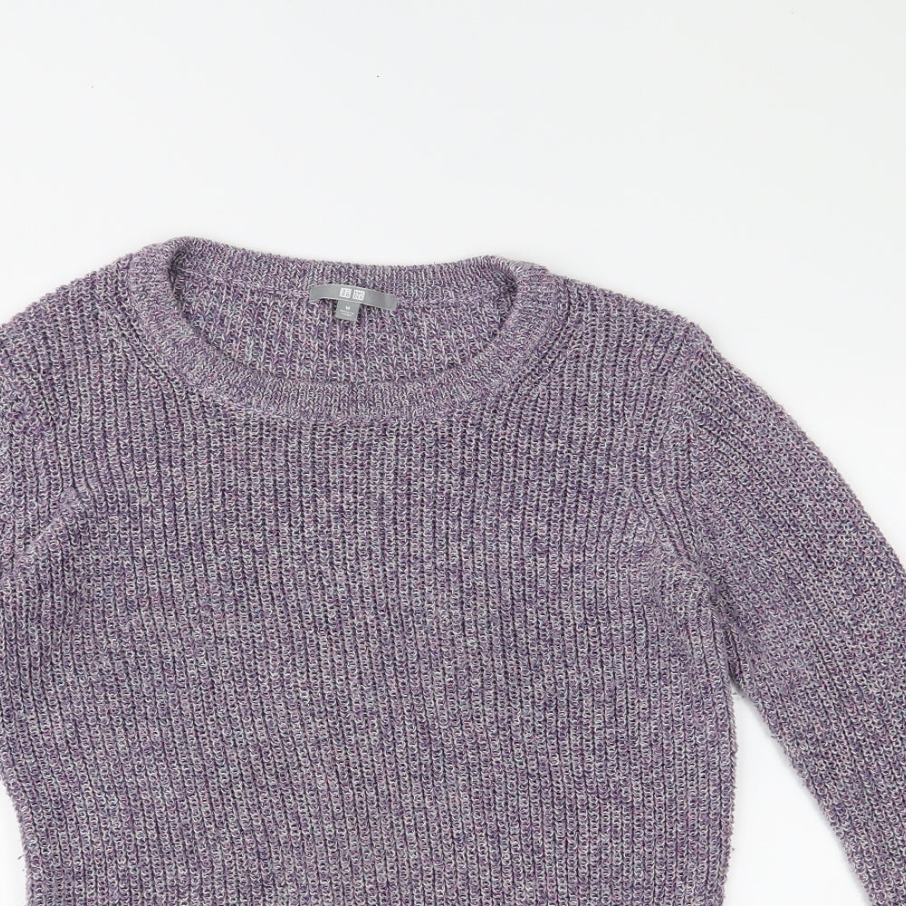 Uniqlo Womens Purple   Pullover Jumper Size M