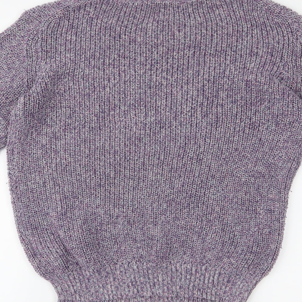 Uniqlo Womens Purple   Pullover Jumper Size M