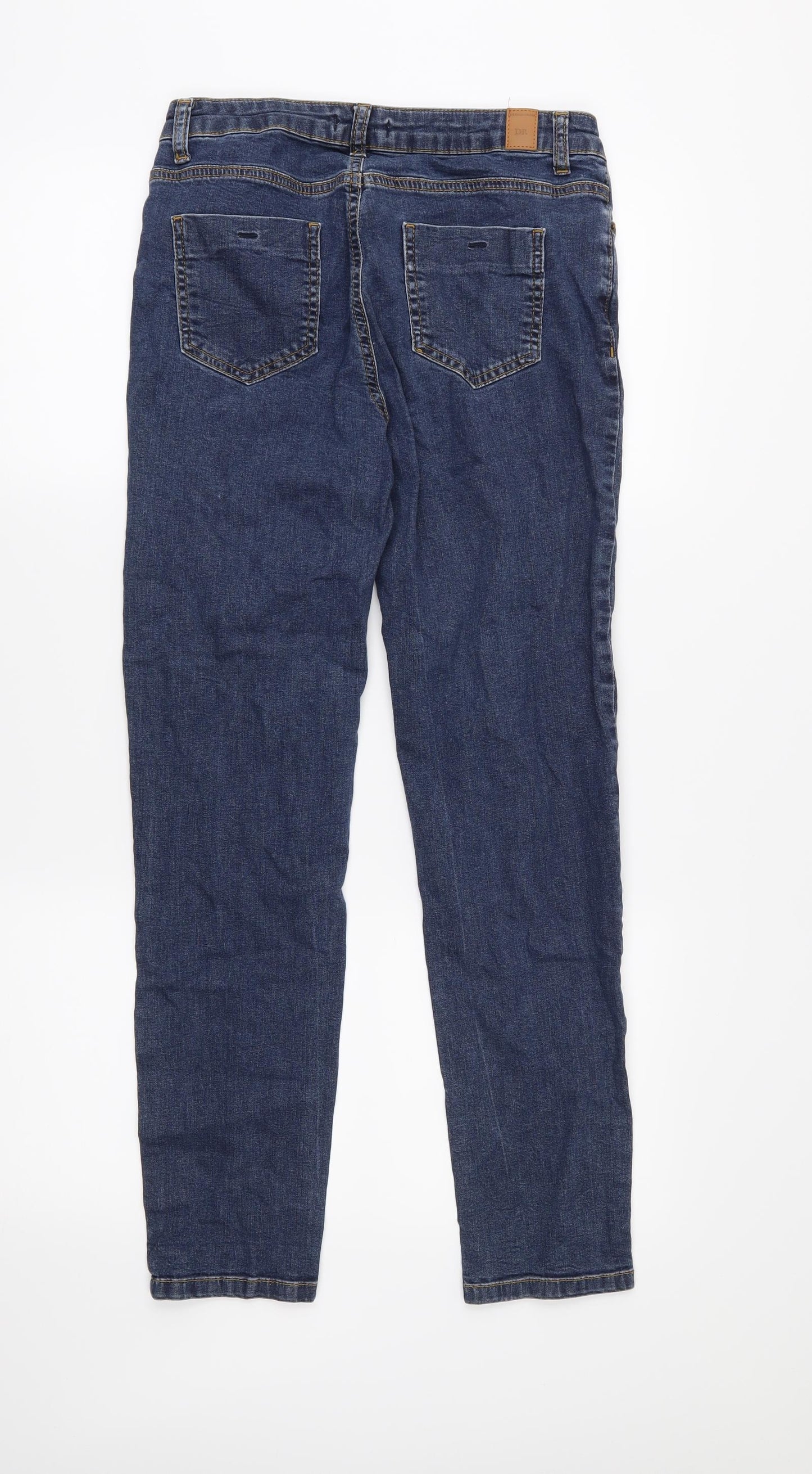 Dandara Womens Blue   Straight Jeans Size 10 L27 in