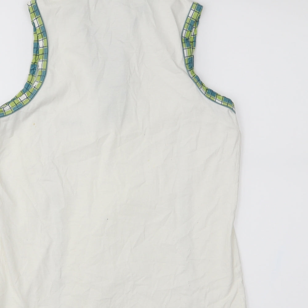 K.Swiss Womens White   Basic Tank Size 12