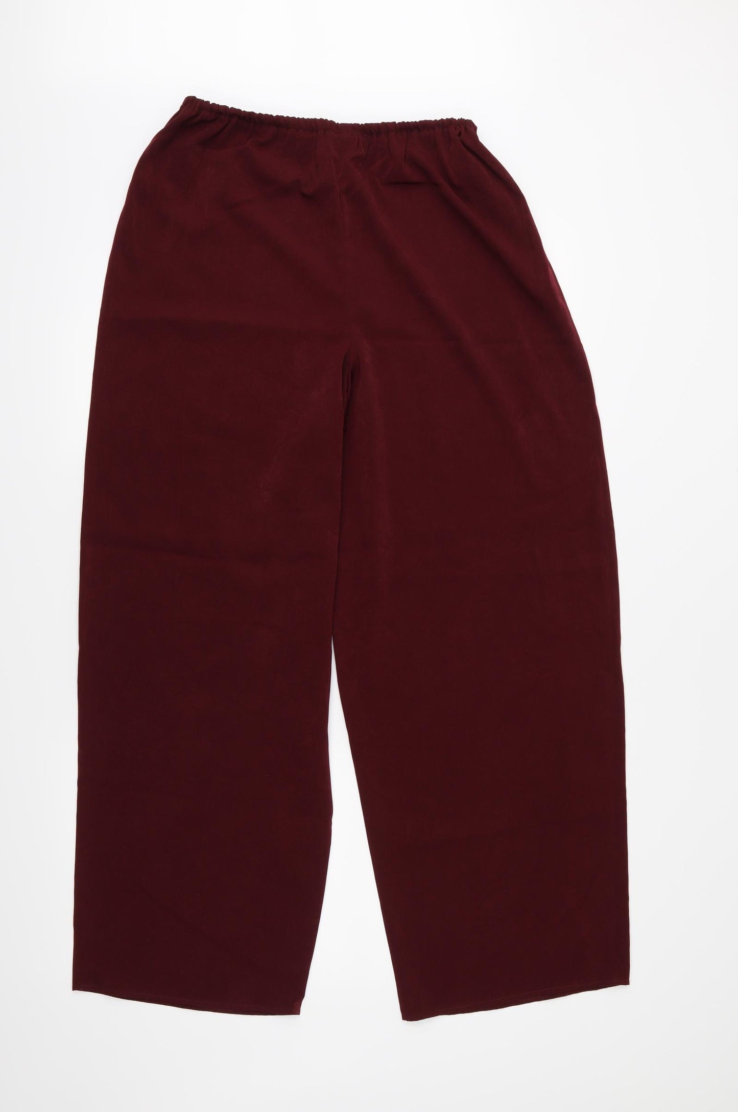 Etam Womens Red   Cropped Trousers Size 12 L28 in