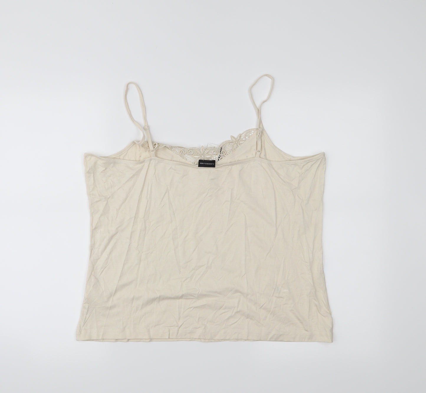 Florence & Fred Womens Beige   Camisole Tank Size 20