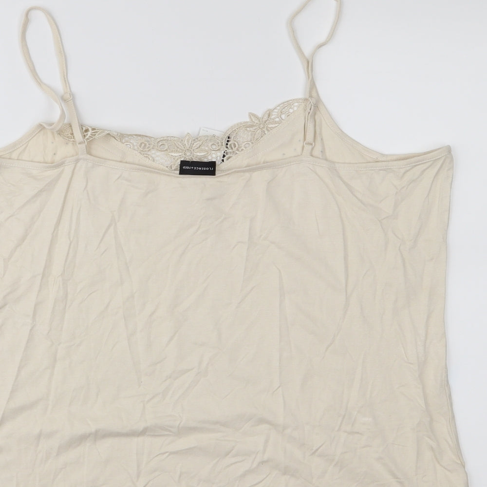 Florence & Fred Womens Beige   Camisole Tank Size 20