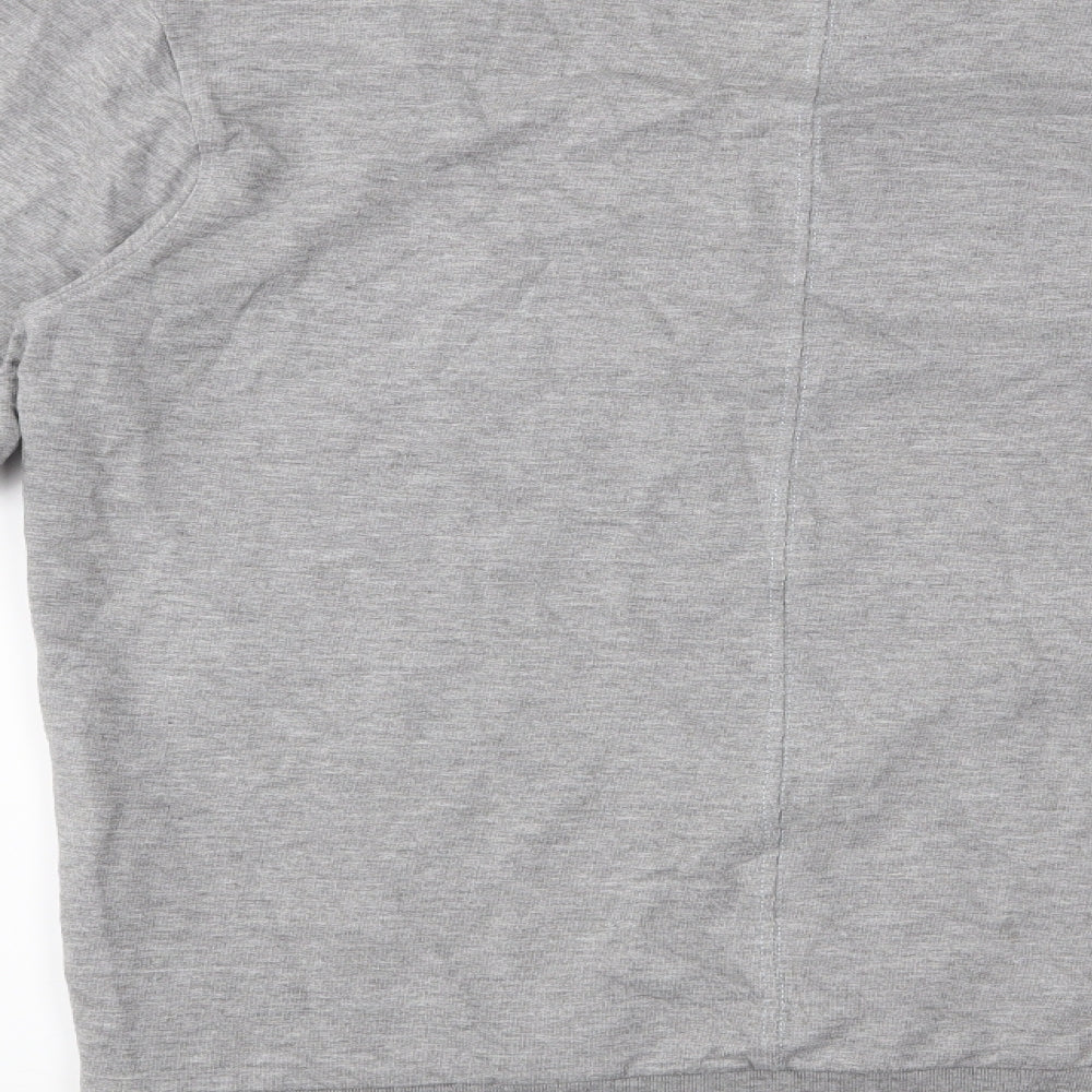 Parallel Mens Grey   Pullover Jumper Size L  - Small washable mark on collar
