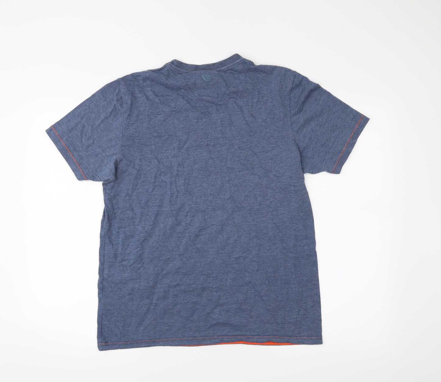 Fat Face Mens Blue    T-Shirt Size S