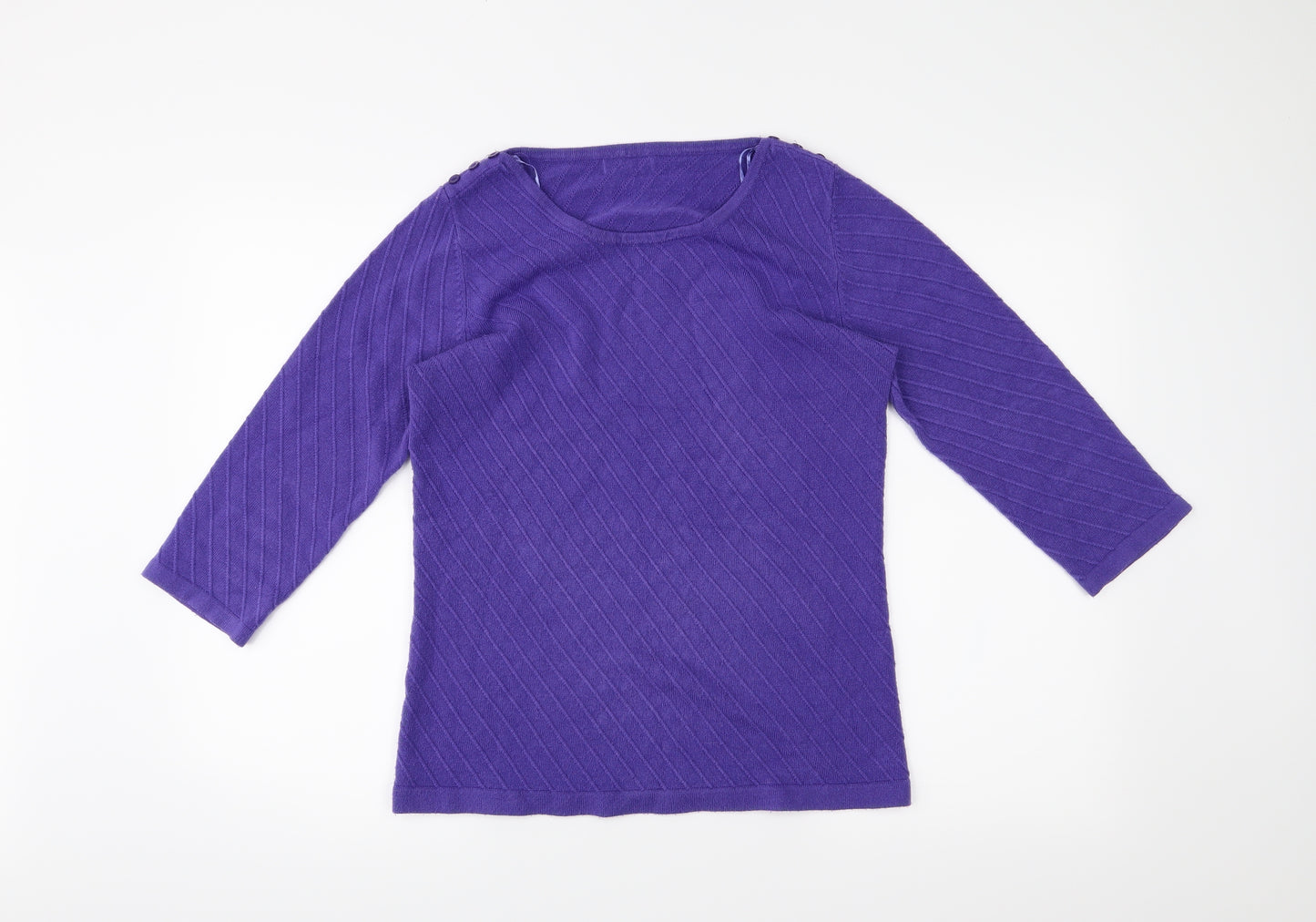Preworn Womens Purple   Pullover Jumper Size S