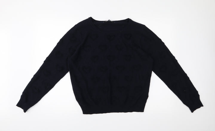 Dorothy Perkins Womens Blue   Pullover Jumper Size 18
