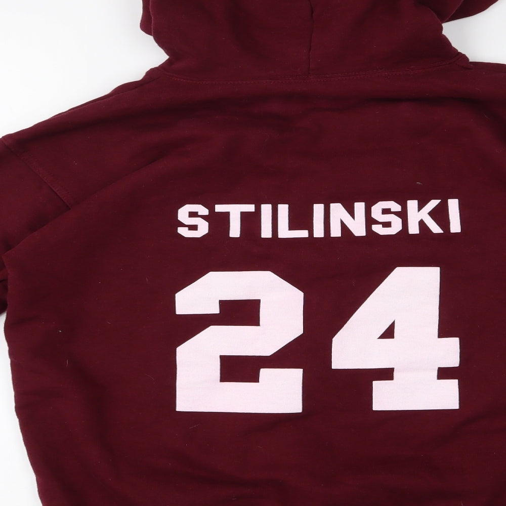 Stars & Stripes Womens Red   Pullover Hoodie Size S