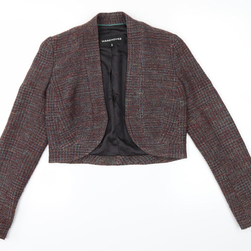 Warehouse Womens Brown   Jacket  Size 10