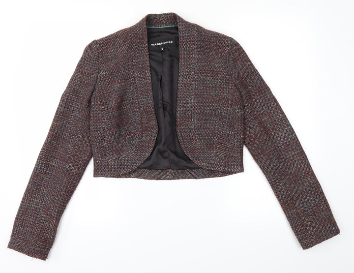 Warehouse Womens Brown   Jacket  Size 10