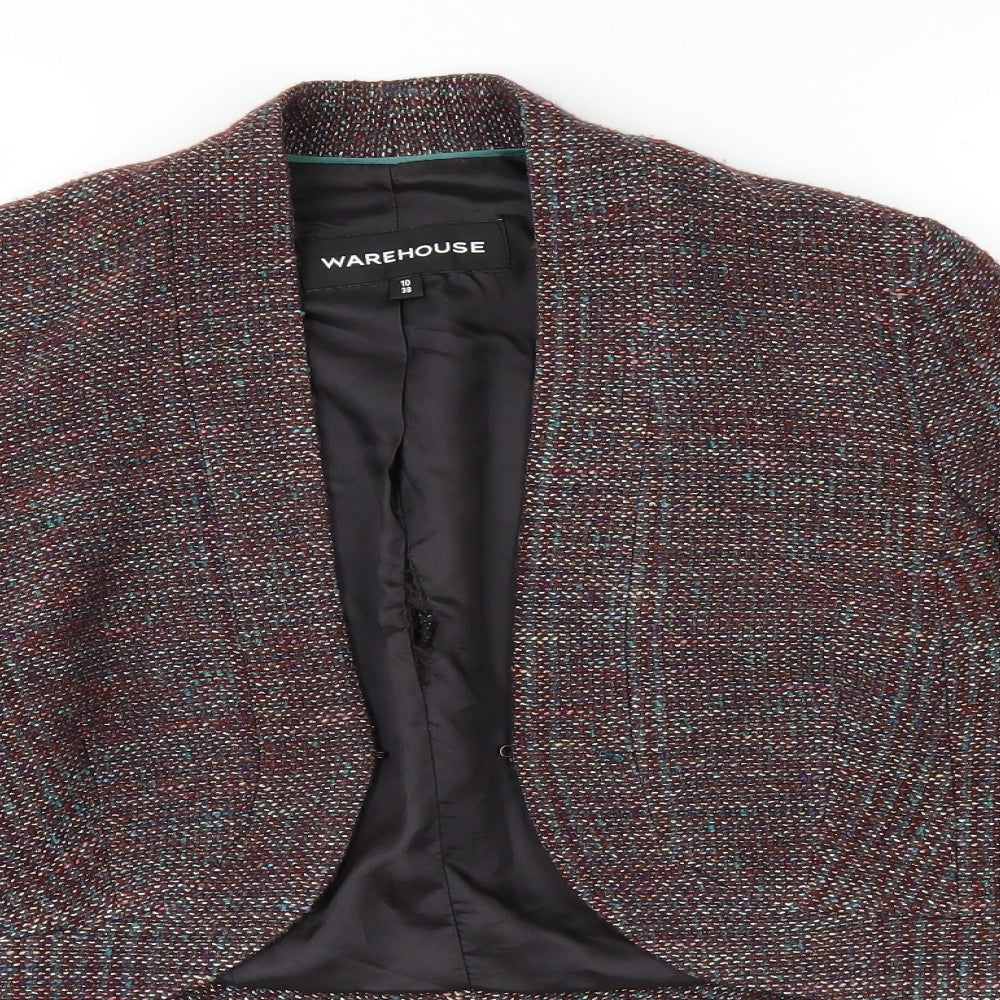 Warehouse Womens Brown   Jacket  Size 10