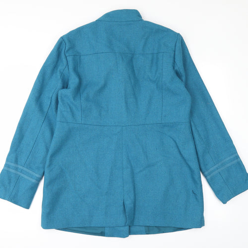 T & K boutique Womens Blue   Jacket  Size 14