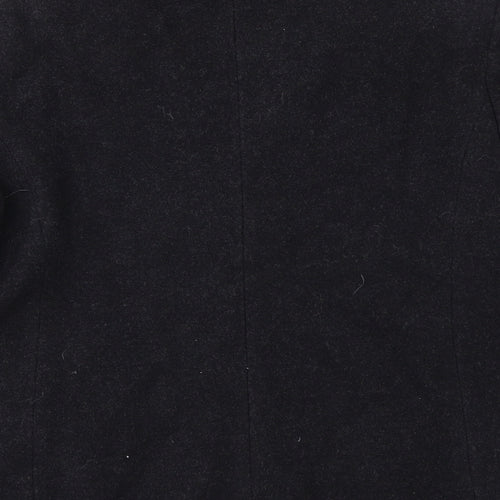 Etam Womens Black   Overcoat Coat Size 12
