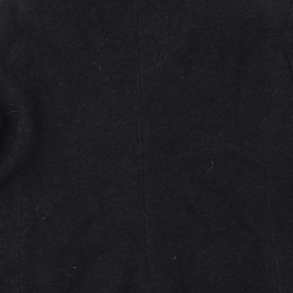 Etam Womens Black   Overcoat Coat Size 12