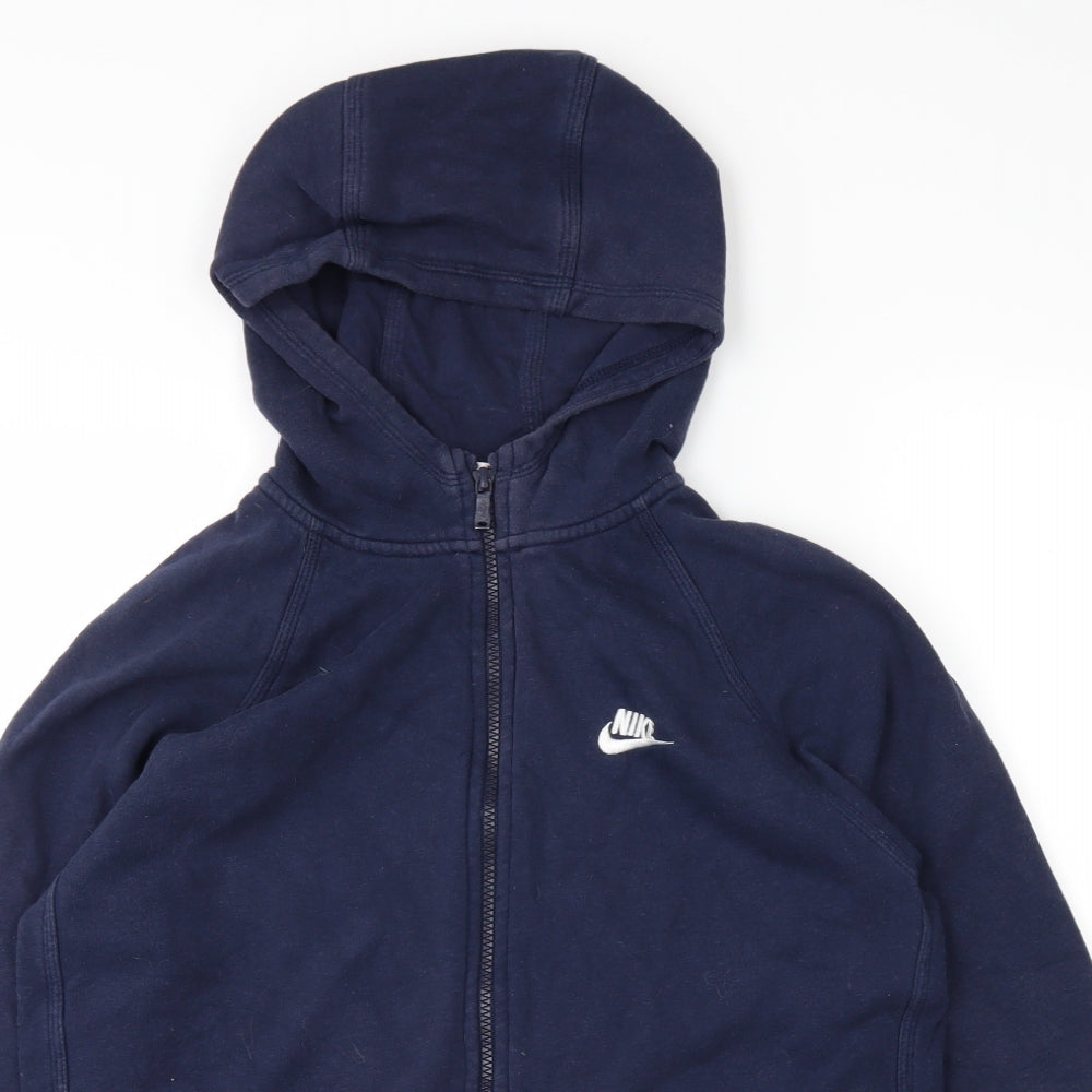 Nike Mens Blue   Full Zip Hoodie Size XL