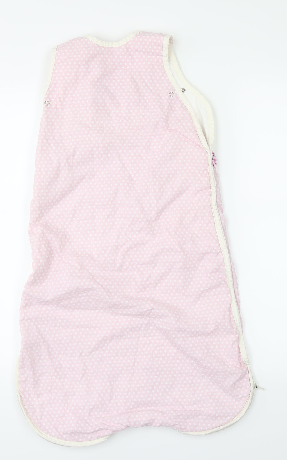 NEXT Girls Pink Polka Dot  Capri One Piece Size 6-9 Months
