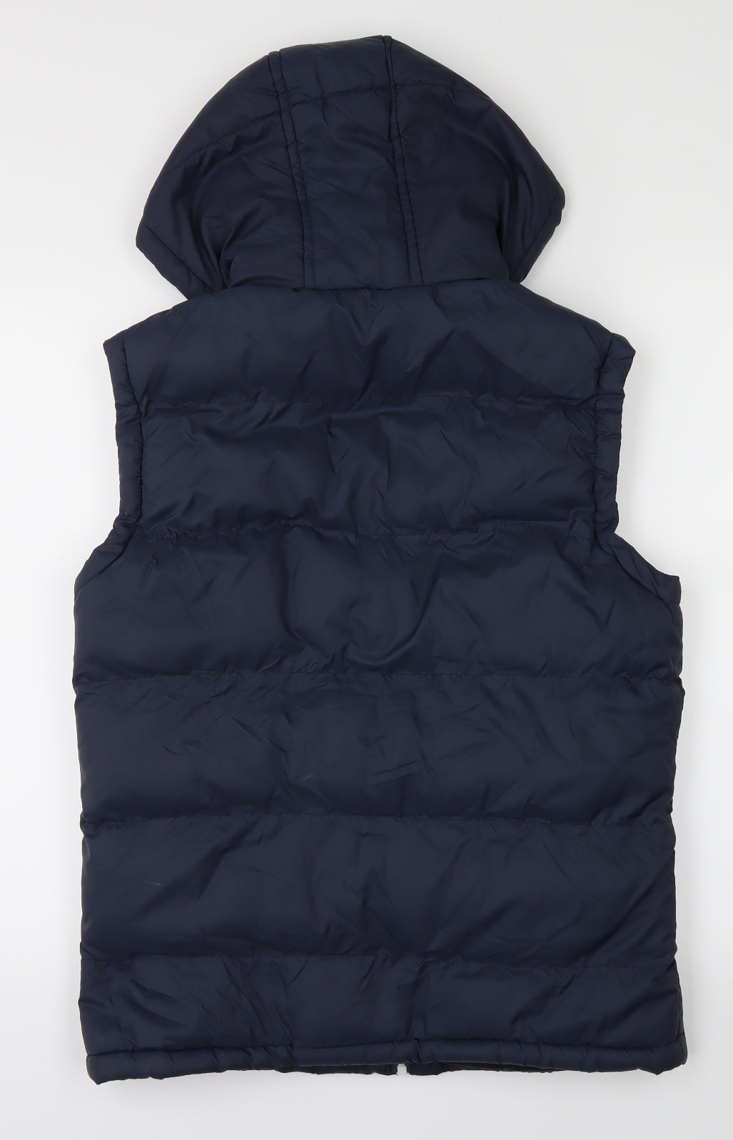 Cedar Wood State Mens Blue   Puffer Jacket Waistcoat Size S