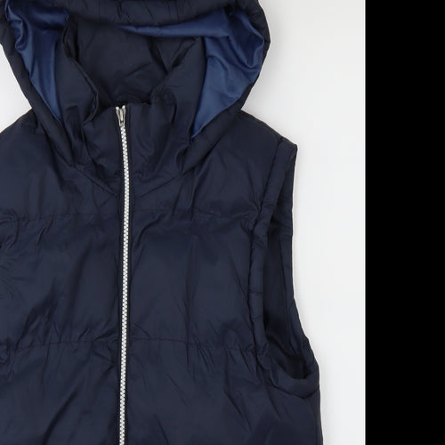 Cedar Wood State Mens Blue   Puffer Jacket Waistcoat Size S