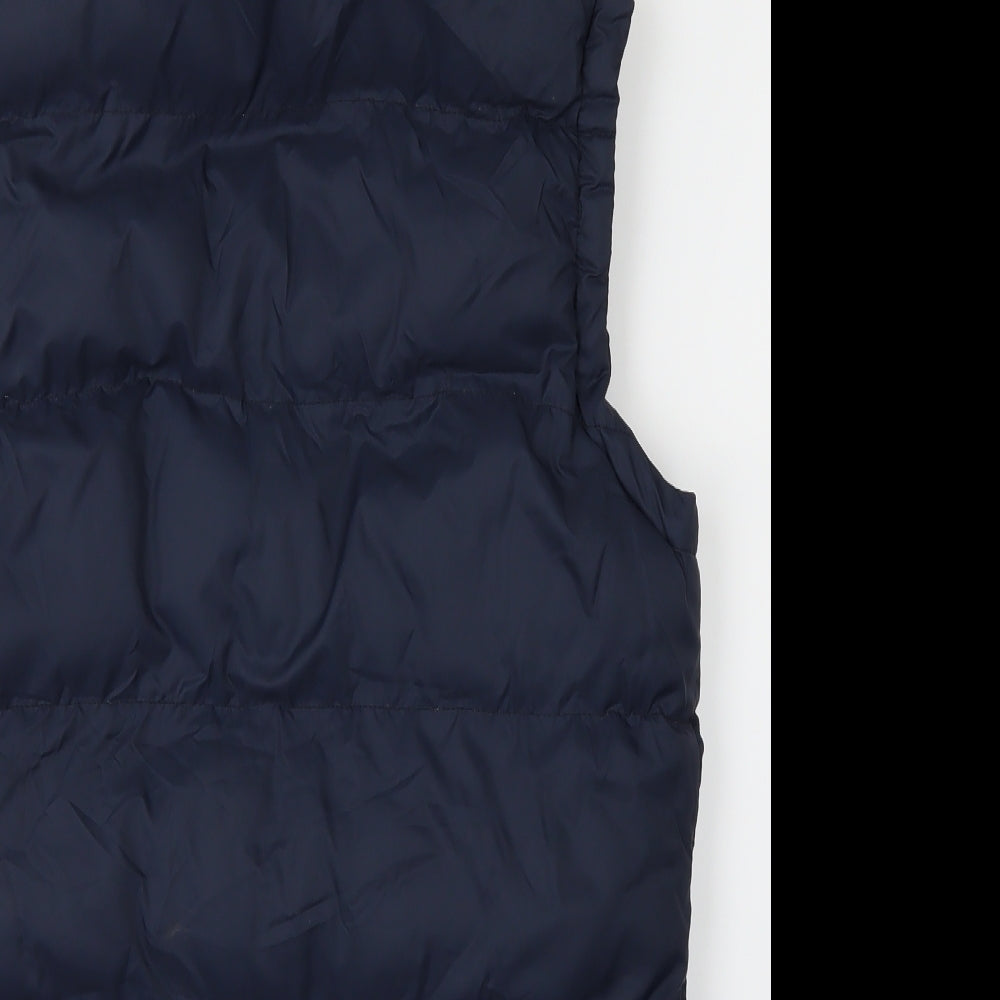 Cedar Wood State Mens Blue   Puffer Jacket Waistcoat Size S