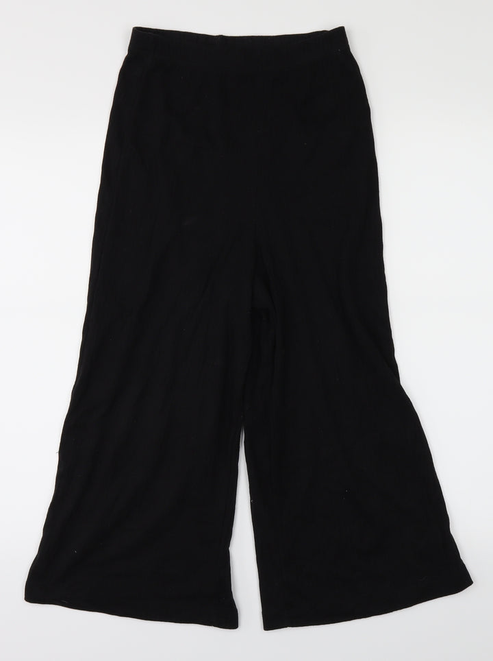 Missguided Womens Black Trousers Size 6 L20 in