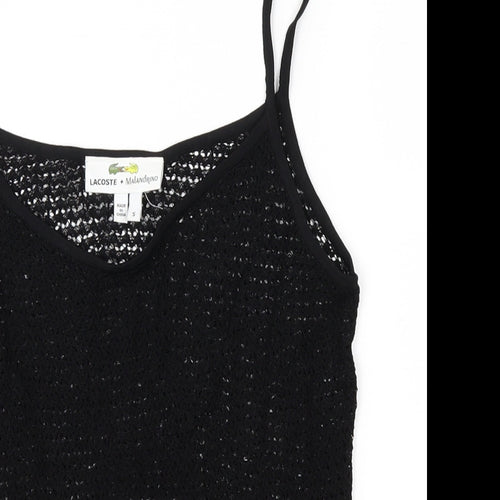 Lacoste Womens Black   Basic T-Shirt Size S