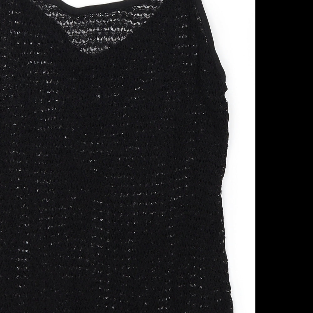 Lacoste Womens Black   Basic T-Shirt Size S