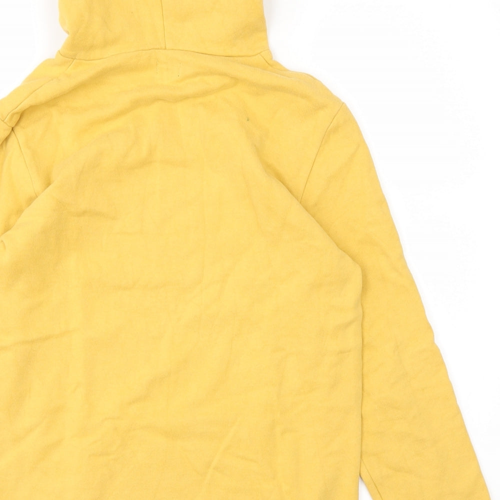 River Island Girls Yellow   Pullover Hoodie Size 11-12 Years