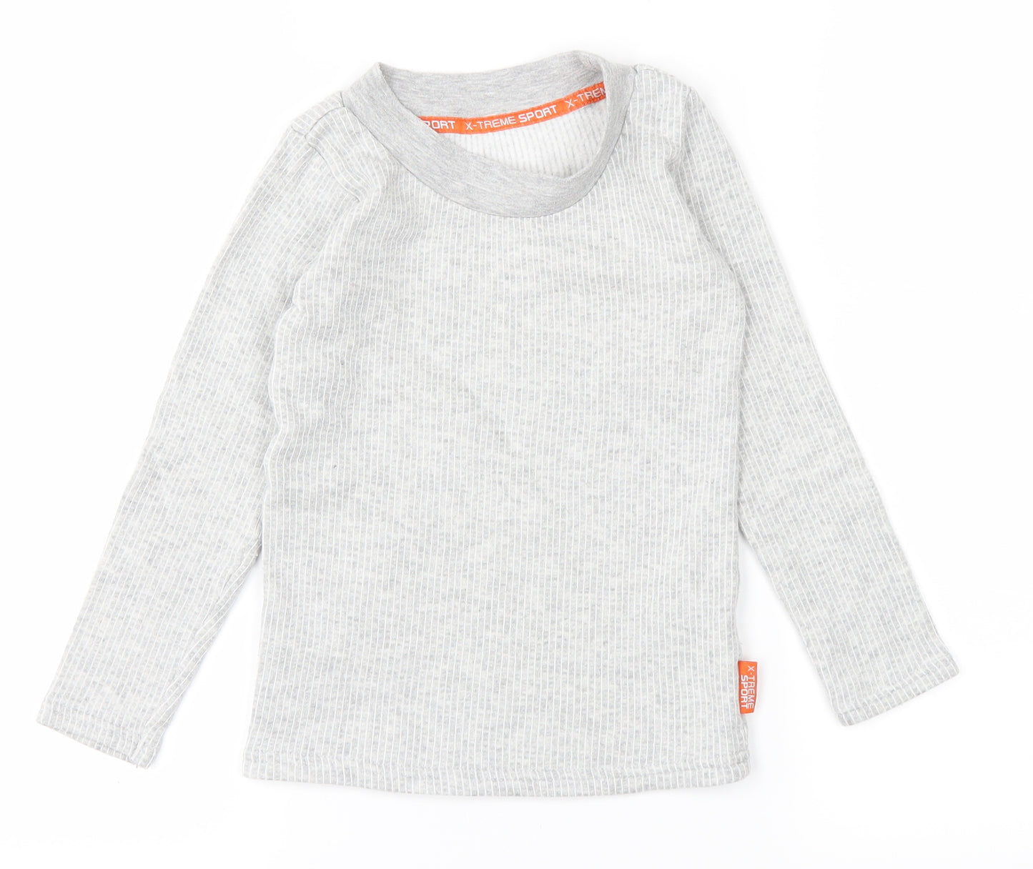 Marks and Spencer Boys Grey   Basic T-Shirt Size 4-5 Years