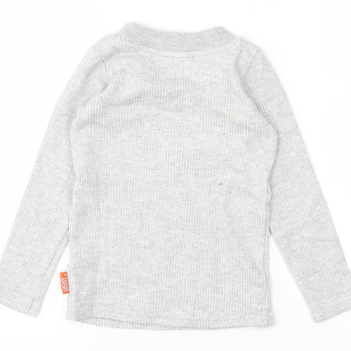 Marks and Spencer Boys Grey   Basic T-Shirt Size 4-5 Years